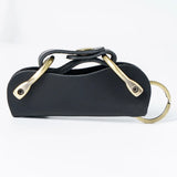 Leather Key Bag Keychain Large Capacity Key Wallet
