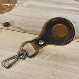 Leather Key Holder For Men Keychain Casual Key Pouch