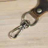 Leather Key Holder For Men Keychain Casual Key Pouch
