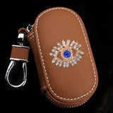 Leather Key Holder Car Key Wallets Keys Organizer