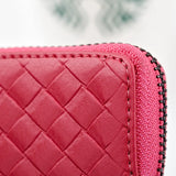 Leather Key Holder Knitting Key Wallets Men Women Organizer Zipper Key Case