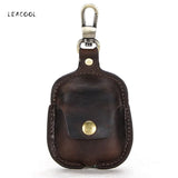 Leather Key Wallet Case Cover For AirPods Pro Men Women