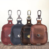 Leather Key Wallet Case Cover For AirPods Pro Men Women
