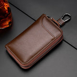 Leather Key Wallet Men & Women Organizer Bag KM01