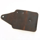 Vintage Crazy Horse Leather Key Wallet Holder For Men