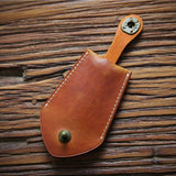 Vintage Cowhide Key Wallet Men Holder Organizer