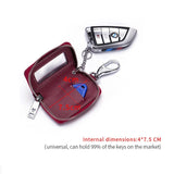 Leather Key Wallet Men Women Car Key Bag Key Case Ladies Key Holders