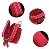 Leather Key Wallet Men Women Car Key Bag Function Key Case Ladies Housekeeper