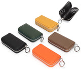 Leather Key Wallets Unisex Key Bag Multifunction Keys Organizer