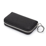 Leather Key Wallets Unisex Key Bag Multifunction Keys Organizer