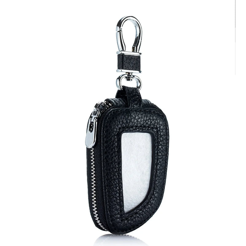Leather Key Wallets Men Car Key Holders Cowhide Multifunction