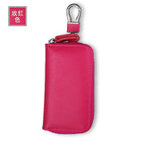 Leather Key Wallets Men & Women Car Key Bag