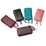 Leather Key Wallets Unisex Key Bag Men Car Key Holders Multifunction