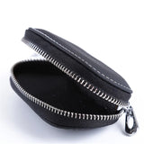 Leather Key Wallets for Men Women Zipper Key Case Bag