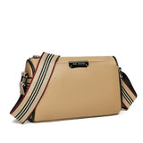 Soft Leather Ladies Shoulder Bag Messenger Bag All-match Small Square Bag