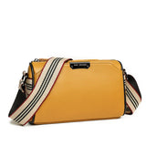 Soft Leather Ladies Shoulder Bag Messenger Bag All-match Small Square Bag