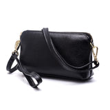 Leather Lady Clutch Bag Shoulder Crossbody Bags For Women Messenger Purse