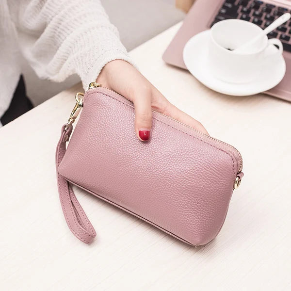 Leather Lady Shoulder Crossbody Bags For Women Messenger Purse Envelope Clutches