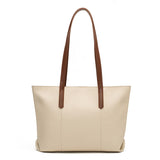 Luxury Large Capacity Tote Bag Soft Cow Leather Shoulder Bag