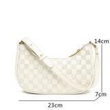 Small Crossbody Bag Lingge Pattern Female Handbags