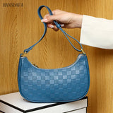 Small Crossbody Bag Lingge Pattern Handbags