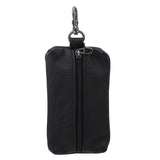 Leather Key Wallets Short Key Holders Organizer Zipper Key Chain