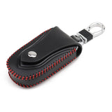 Leather Key Wallet Housekeeper Keychain Cover Zipper Keys Case