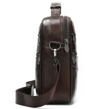 Leather Men Messenger Bag Male Small Man Crossbody Shoulder Bags