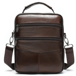 Leather Men Messenger Bag Male Small Man Crossbody Shoulder Bags