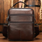 Leather Men Messenger Bag Male Small Man Crossbody Shoulder Bags