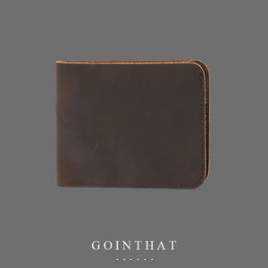 Real Cowhide Leather Men Wallets Short Wallet Portefeuille Hombre