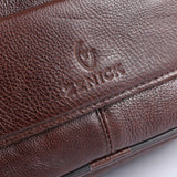 Men's Leather Shoulder Bag Crossbody Messenger Handbag