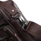 Men's Leather Shoulder Bag Crossbody Messenger Handbag