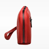Women's Soft Leather Clutch Bag for Casual Use