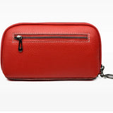 Women's Soft Leather Clutch Bag for Casual Use