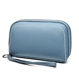 Women's Soft Leather Clutch Bag for Casual Use