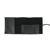 Leather Organizer Bag Travel Cable Storage Roll