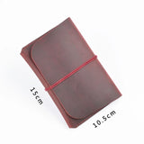 Vintage Leather Passport Cover for Men