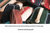 Vintage Car Key Case Holder Bag with Engraving - Keychain Pouch Purse