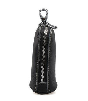 Leather Car Key Holder Case Women Organizer Keychain