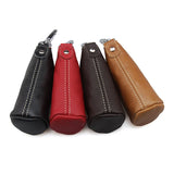 Leather Car Key Holder Case Women Organizer Keychain