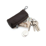 Leather Car Key Holder Case Women Organizer Keychain