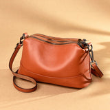 Real Cowhide Women Leisure Bag Cross Bag