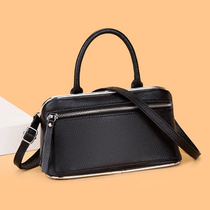 Real Cowhide Women's Casual Bag Small Shoulder Bag
