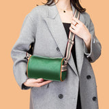 Real Cowhide Women's Casual Messenger Bag