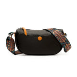 Real Cowhide Women's Messenger Bag Crossbody Small Shoulder Bag