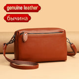 Real Leather Women's Small Shoulder Bag Crossbody Purse
