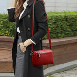 Real Leather Women's Small Shoulder Bag Crossbody Purse