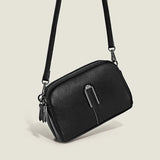 Leather Shoulder Bag Cowhide Women Bag Lady Messenger Bag Casual Female Crossbod