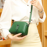 Leather Shoulder Bag Cowhide Women Bag Lady Messenger Bag